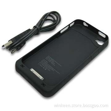 Extend Battery Pack for Apple's iPhone 4, with 1,900mAh Polymer Cell Inside